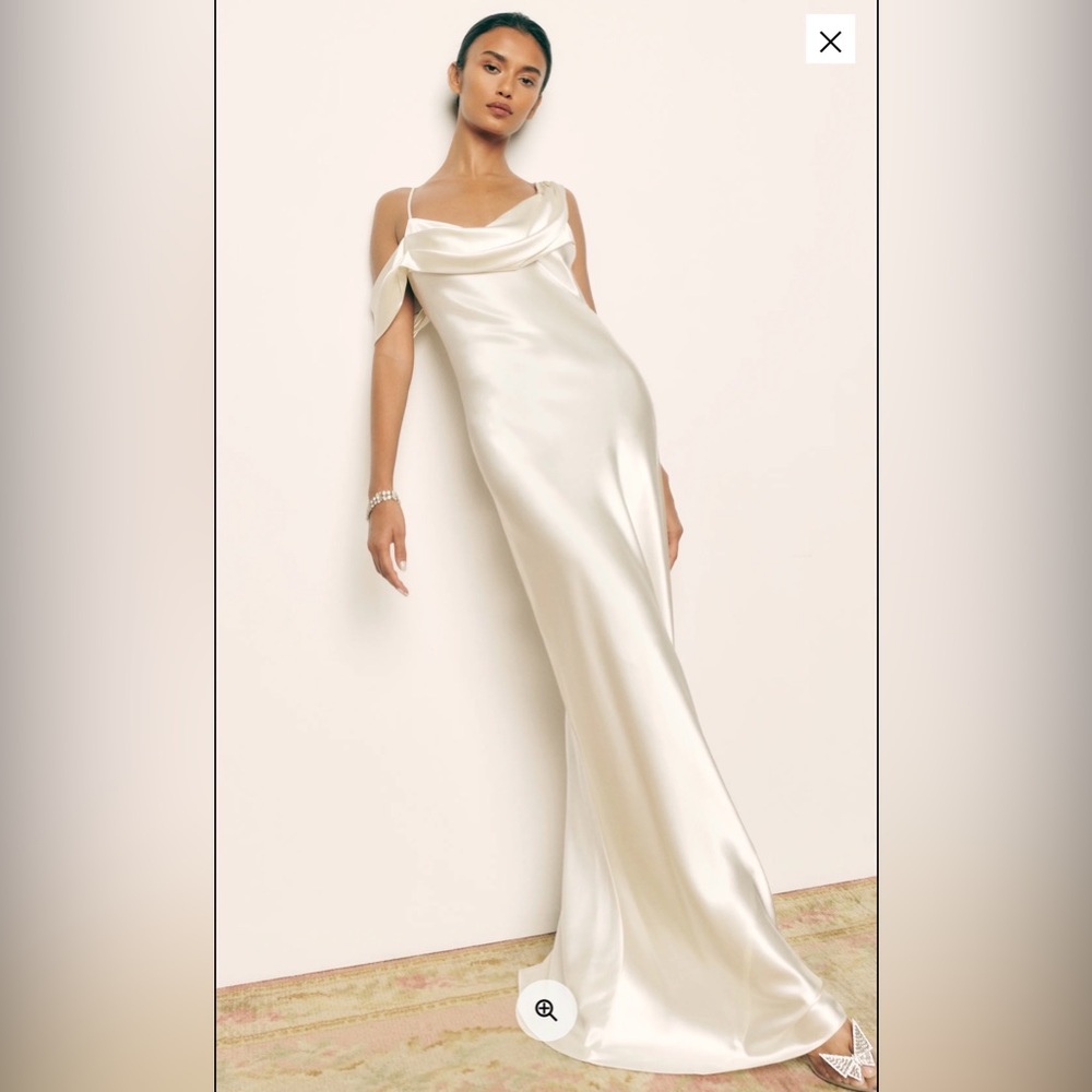 Reformation Silk Gown
